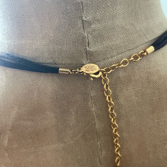 Joan Rivers Blue and Gold Statement Necklace - Picture 6 of 6